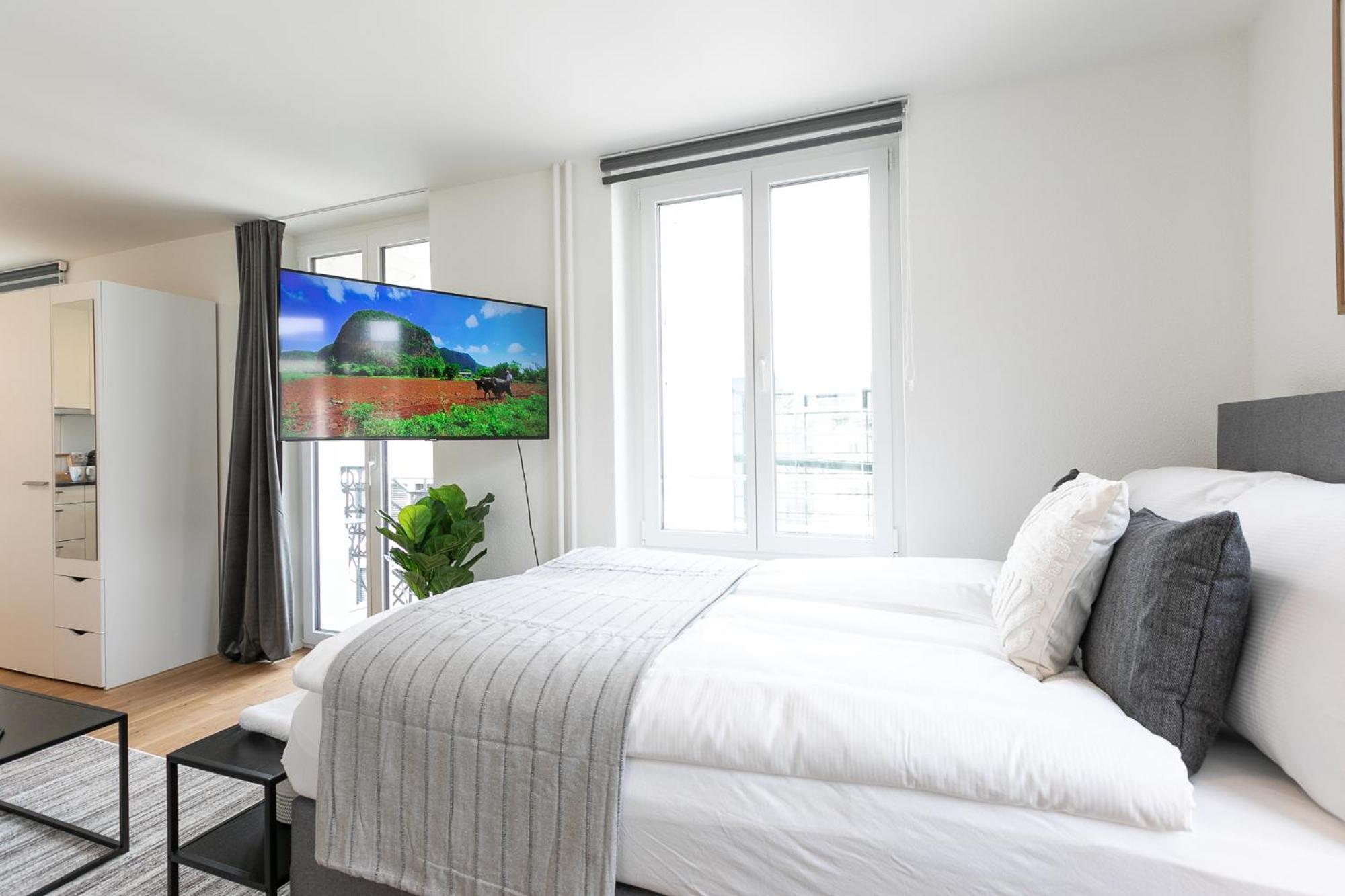 Inn Joy Apartments - Roter Platz 圣加仑 外观 照片