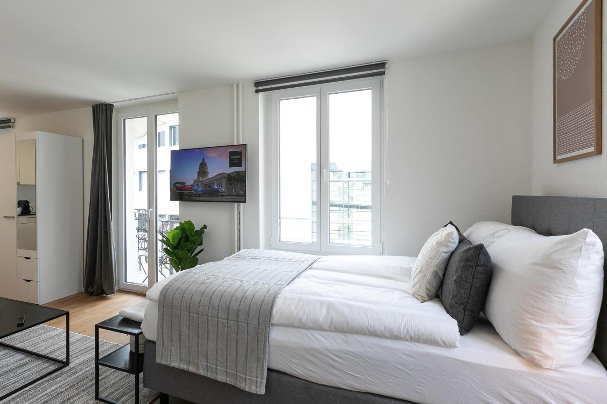 Inn Joy Apartments - Roter Platz 圣加仑 外观 照片