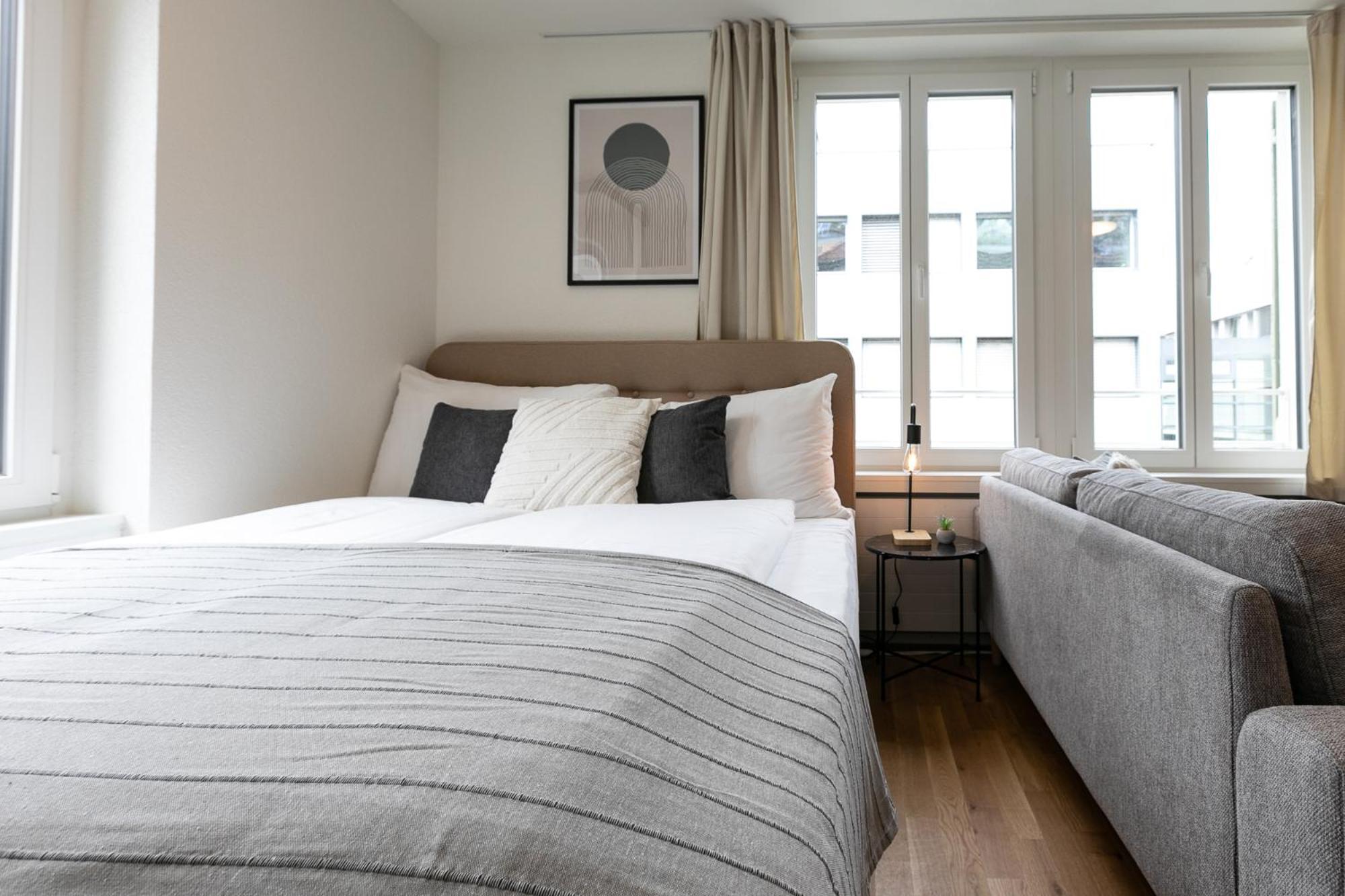 Inn Joy Apartments - Roter Platz 圣加仑 外观 照片